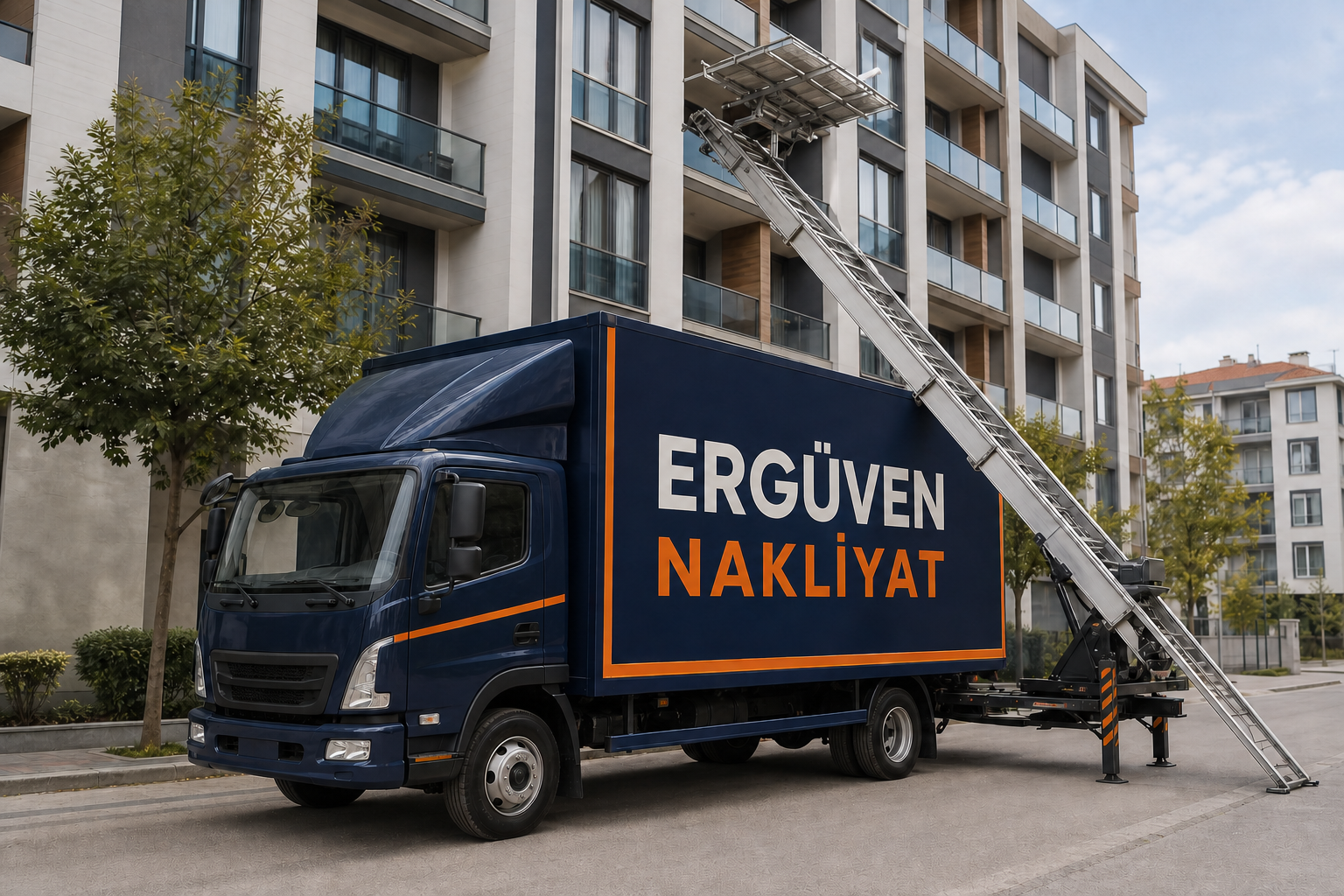 Ergüven Nakliyat Asansörlü Nakliye Aracı